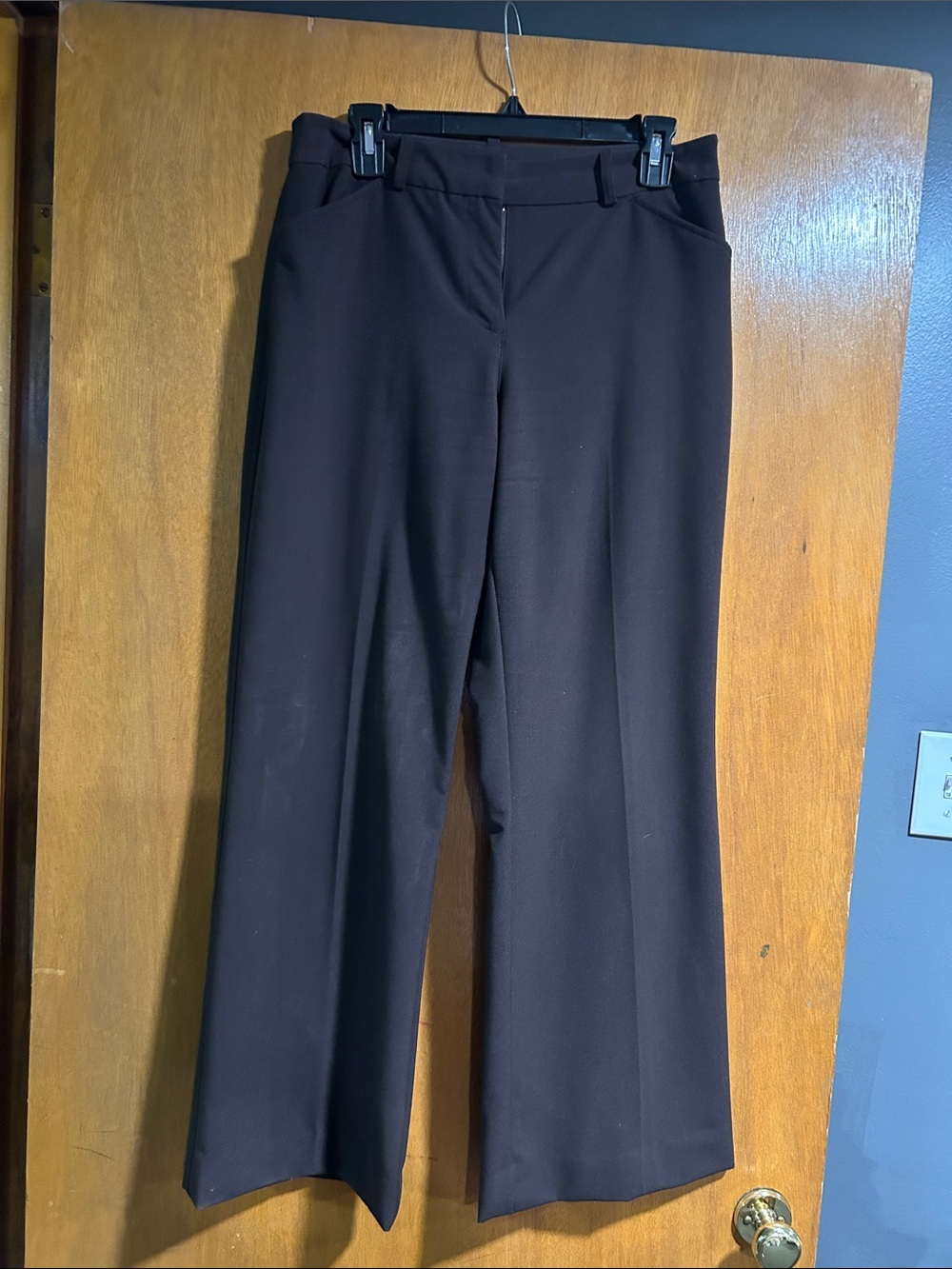 Worthington Women's Wide-Leg Dress Pants in Brown
